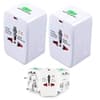 Kit 2 Adaptadores de Tomada Universal Bivolt