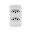 Protetor Elétrico com 2 Tomadas EPS 302 Branco