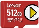 Cartão microSDXC Lexar PLAY 512GB UHS-I