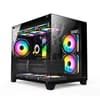 Gabinete Gamer Husky Dome 210 Vidro M-ATX Preto
