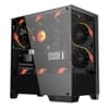 Gabinete Gamer Mid-Tower com Vidro e 9 Fans