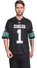 Camiseta Oversized Eagles Jalen Hurts Preta