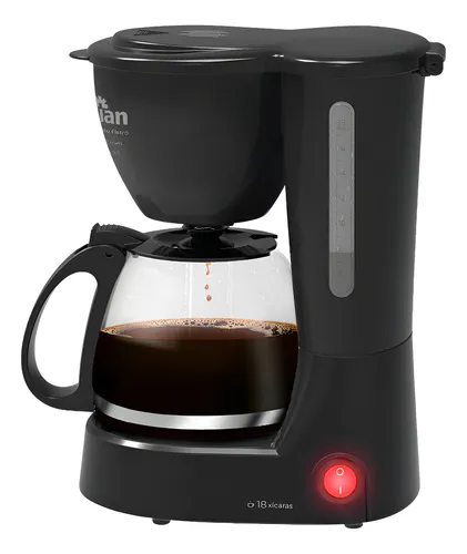 Cafeteira Elétrica Cf-102 Kian 18 Xícaras 650w Preto