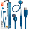 Fone de Ouvido Com Fio JBL Tune 310C TIPO-C, Azul