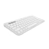 Teclado sem fio Logitech Pebble Keys 2 K380s - Layout US Branco
