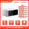 Projetor Portátil ThundeaL TDA7 Full HD 1080P Wi-Fi