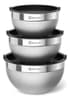 Conjunto Bowls De Inox Electrolux Com Tampa Plástica 3
