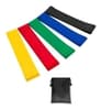Kit 5 Faixas Elásticas Mini Band Níveis Variados