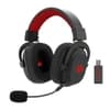 Headset Gamer Zeus Pro Sem Fio 7.1 Preto
