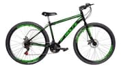 Mountain Bike Aro 29 21 Marchas Quadro 17 Preto/Verde