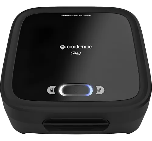 Sanduicheira Elétrica Cadence San400 - Potência De 750w Preto