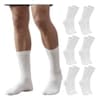 Kit 6 Meias Cano Alto Esportivas de Algodão