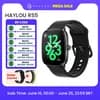 Smartwatch HAYLOU RS5 com Tela AMOLED de 2,01", a Prova D'Água, Ligações por Bluetooth, Medição de Açúcar no Sangue