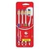 Escova de Dente Colgate Classic Clean com 4 Unidades